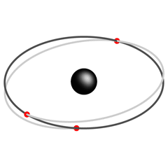 Precession of nodes of inclined orbit around extremal Kerr black hole