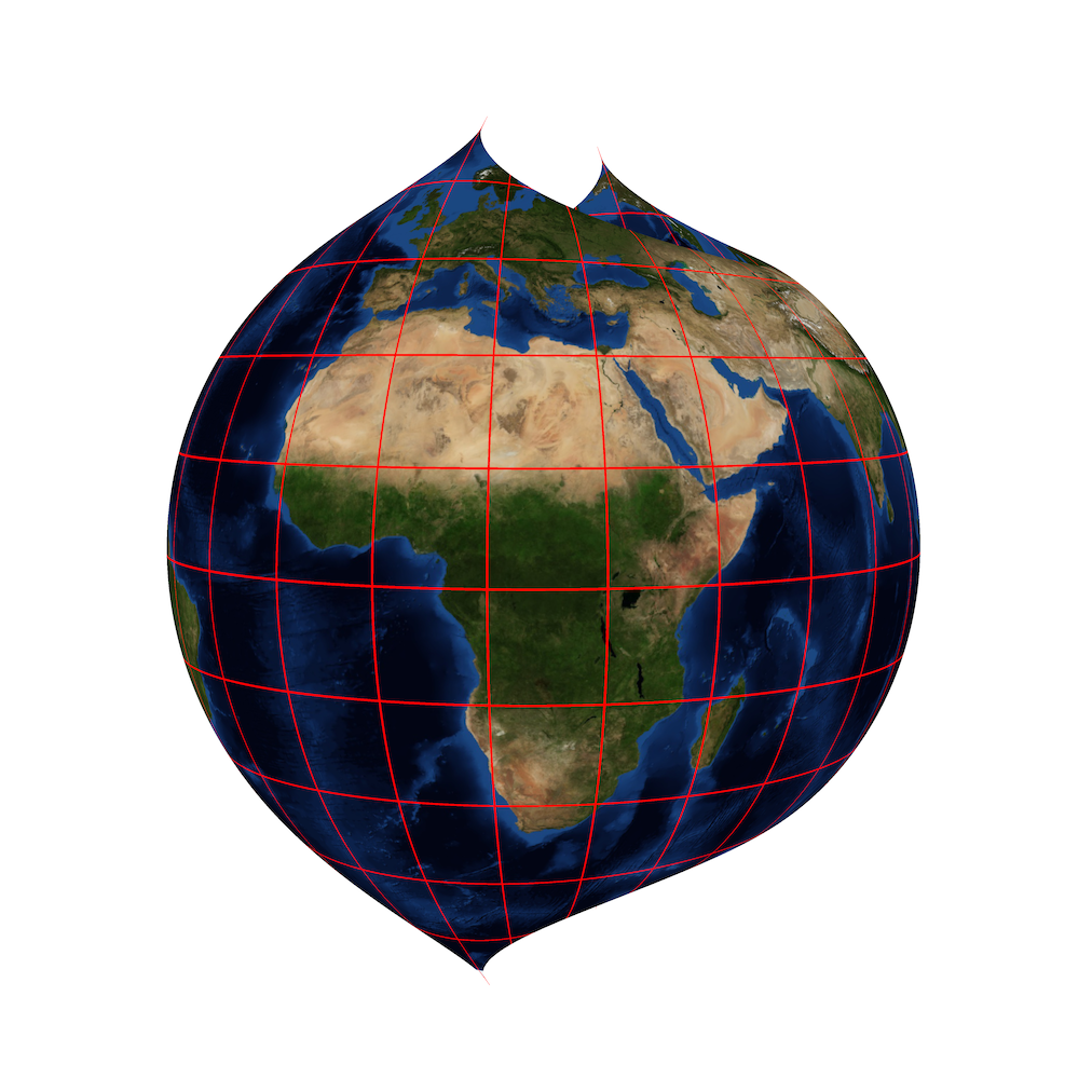 Surfaces of constant positive Gaussian curvature with an ellipse as a geodesic