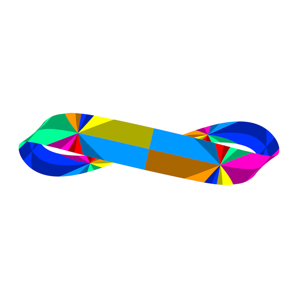 Pseudospherical Möbius strip