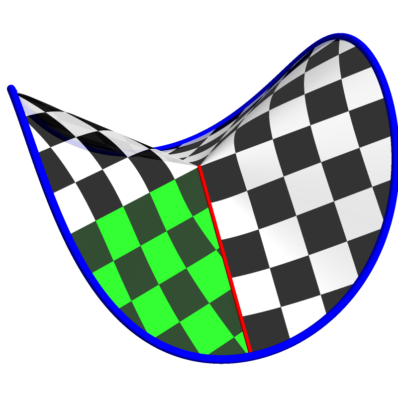 Cone with wedge angle greater than 2pi