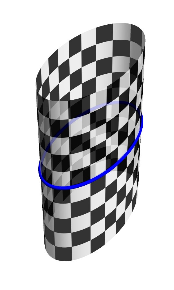 Cylinder from closed curve