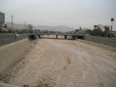 Koshk River bed, Shiraz