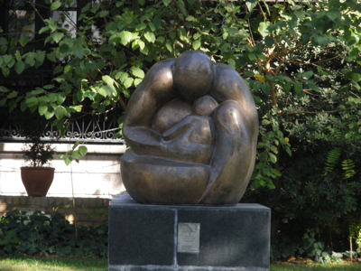 Sculpture in Tehran Garden