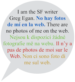 Photo of Greg Egan, science fiction writer