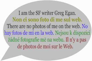 Photo of Greg Egan, science fiction writer